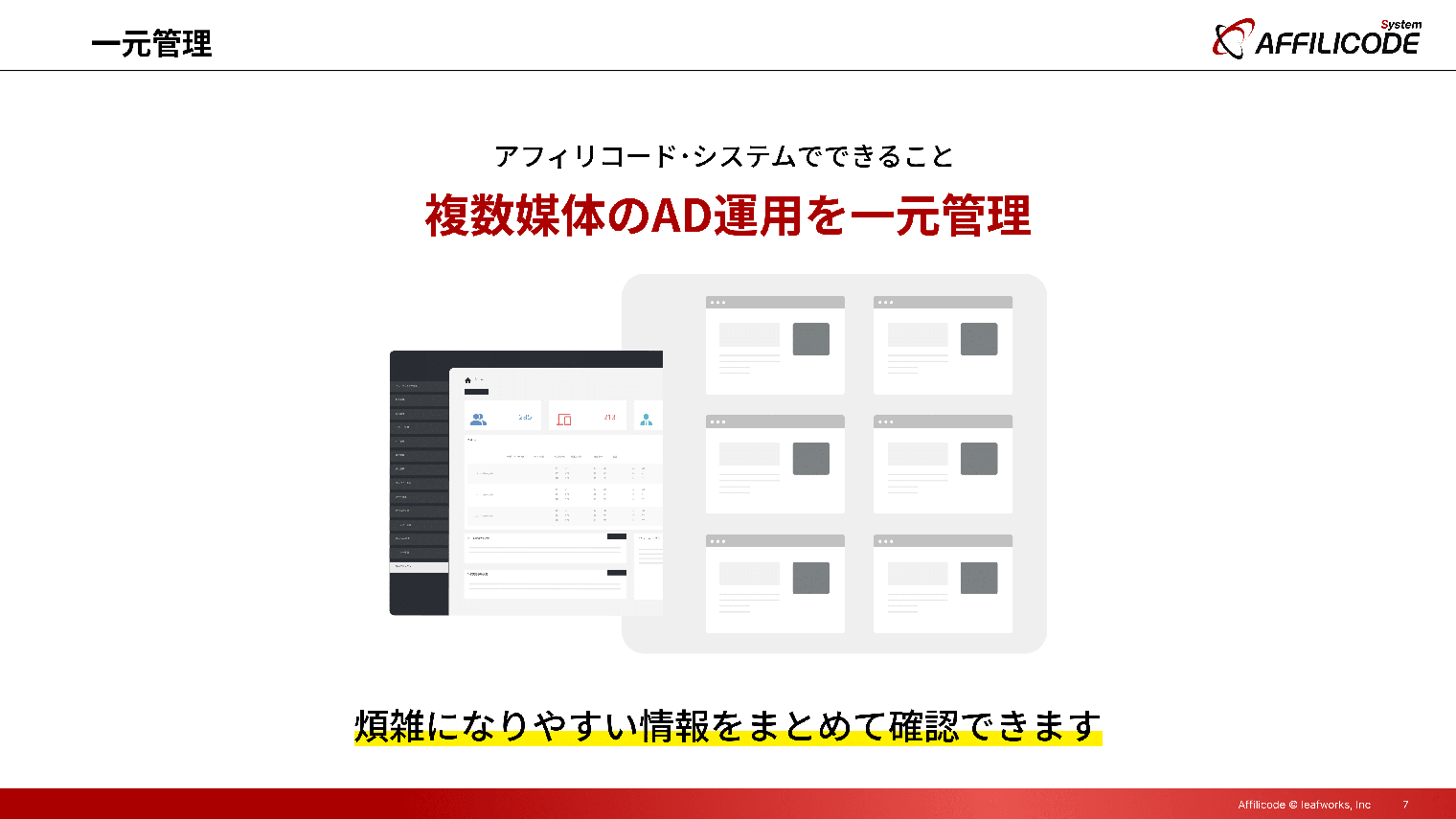 一元管理